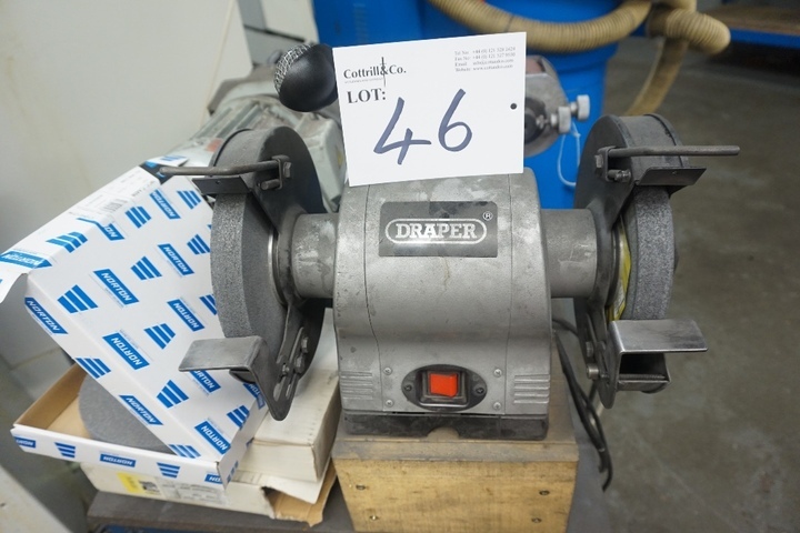 Draper 8” Double Ended Grinder