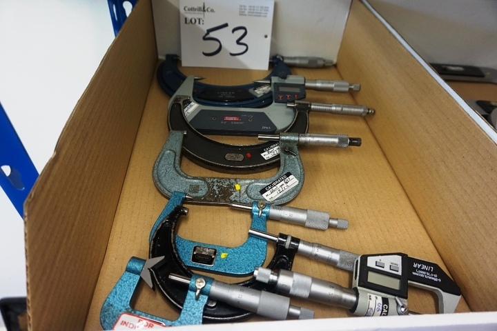 Qty of External Micrometers