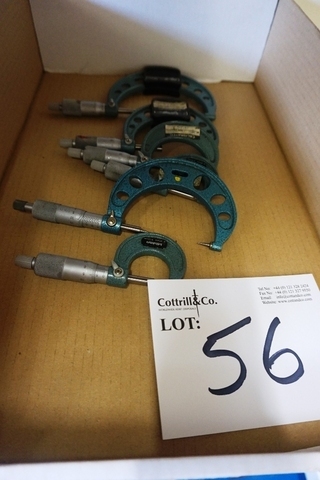 Qty of External Micrometers