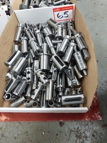 Box of Assorted Straight Shank Tool Holder Collets