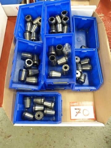 Box of Assorted Expanding Collets