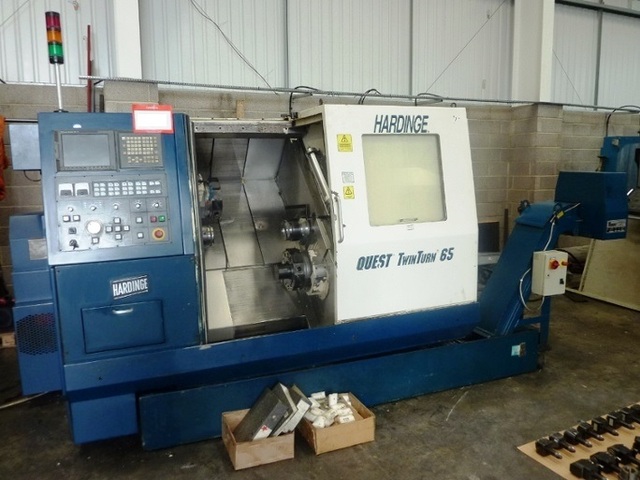 Hardinge Quest Twin Turn 65 7-axis Turning Centre with Fanuc 18iT Control
