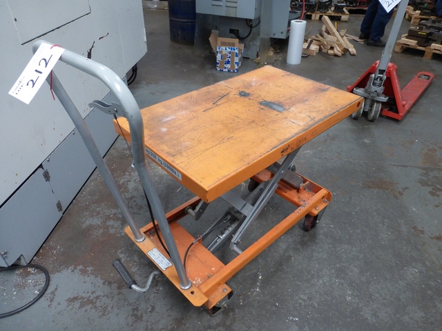 Mobile Hydraulic Lift Table