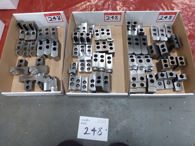 (3) Box of Various Sets of Pneumatic Chuck Soft Jaws