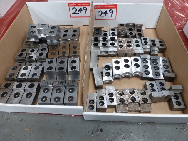 (2) Box of Various Sets of Pneumatic Chuck Soft Jaws