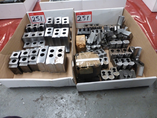(2) Box of Various Sets of Pneumatic Chuck Soft Jaws