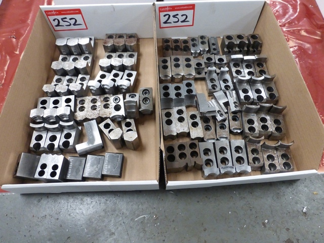(2) Box of Various Sets of Pneumatic Chuck Soft Jaws