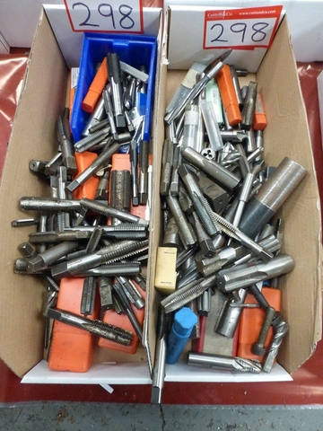 (2) Boxes of Assorted HSS Straight Shank Hand Taps