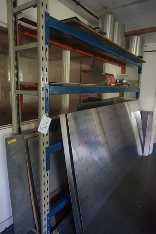 (2) Bays of Adjustable Boltless Stores Racking