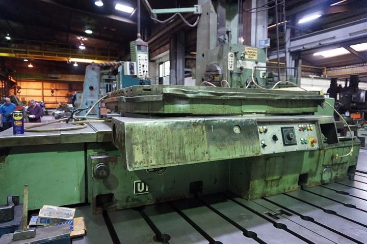 Union Tee Slotted Powered Rotary Table