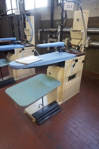 Pony Spa SILV/OAS18 Ironing Steam Table