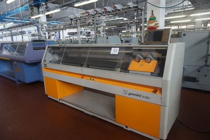 Steiger Model Gemini 2.130 SA Flat Knitting Machine