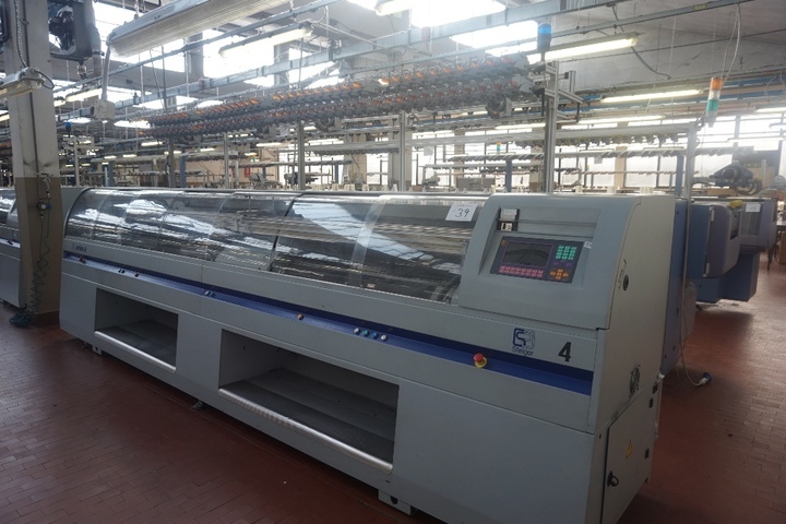 Steiger Model Aries 2 X 3 SA Flat Knitting Machine