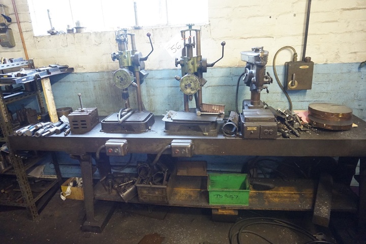 (2) Burgmaster Turret Drills and Corona Drill