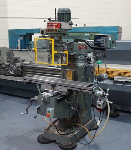 Kondia Powermill Turret Milling Machine.