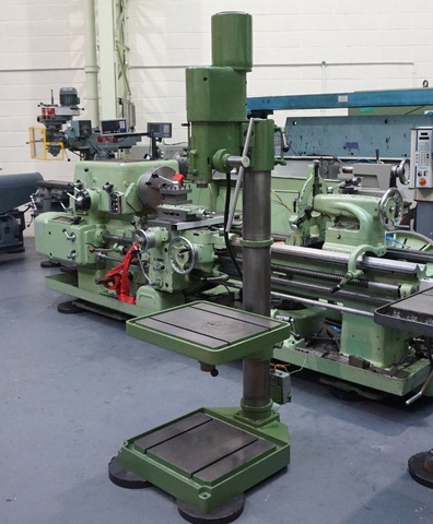 Arboga Geared Head Pedestal Drill.