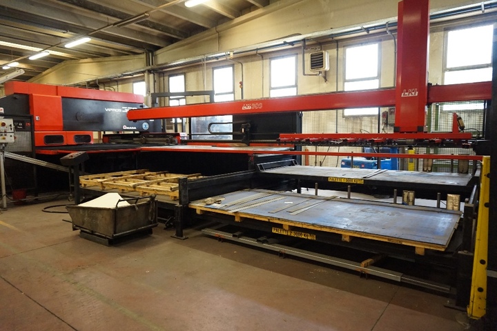Amada Schiavi Model Vipros 368 King CNC Turret Punching Press