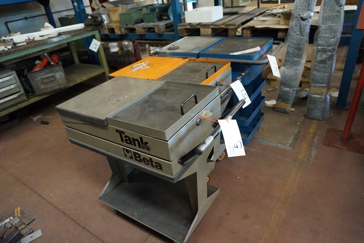 (3) Beta Mobile Tool Trolleys