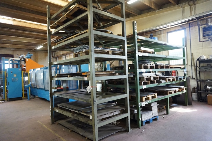 (3) Bays of Heavy Duty Racking including Contents