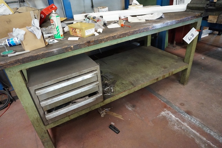 (2) 4 Draw Work Benches