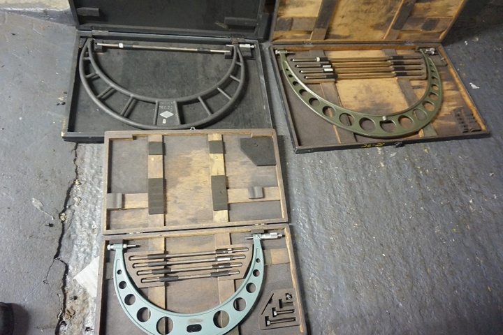 24” – 28” Micrometer, 12” – 16” Micrometer and 22” Micrometer