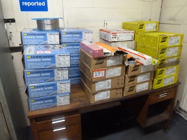 Qty Welding Wires and Rods