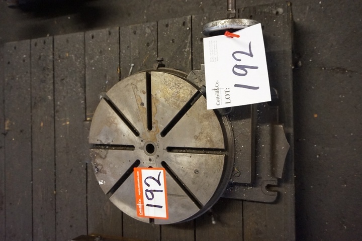 (2) Rotary Tables 12