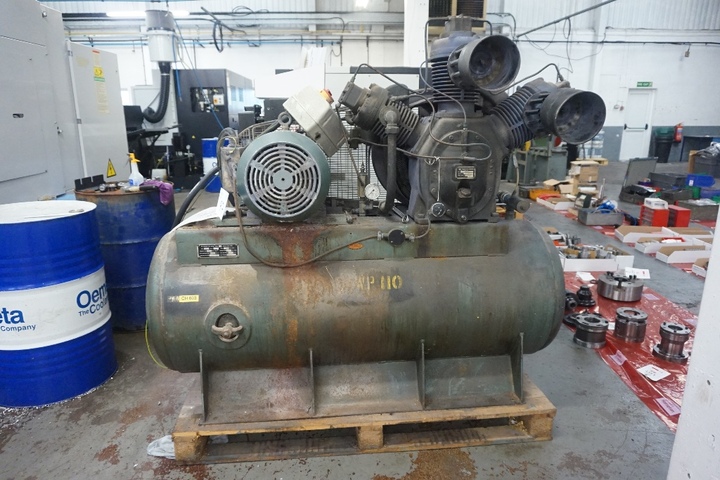 Ingersoll Rand Type 30, Model 15T Triple Cylinder Air Compressor/Receiver