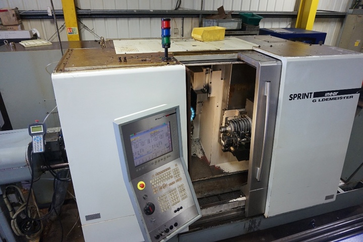 Gildemeister Sprint 32 Linear CNC Sliding Head Machine