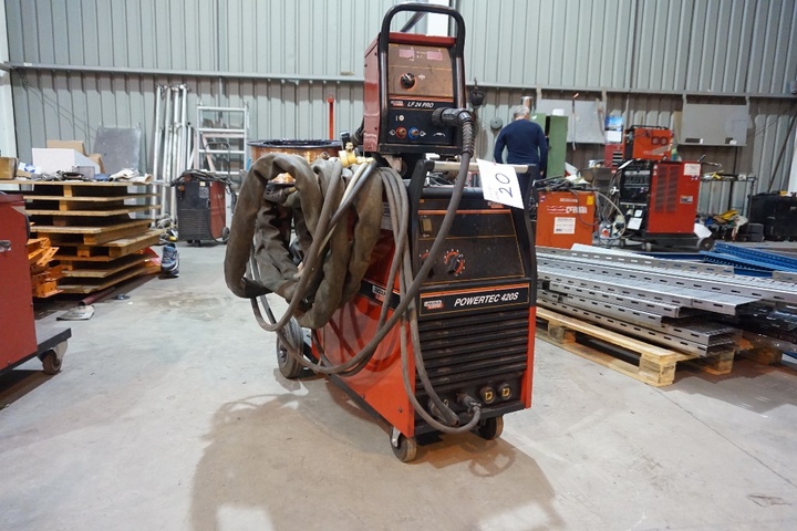 Lincoln Powertec 420S Mig Welding Set