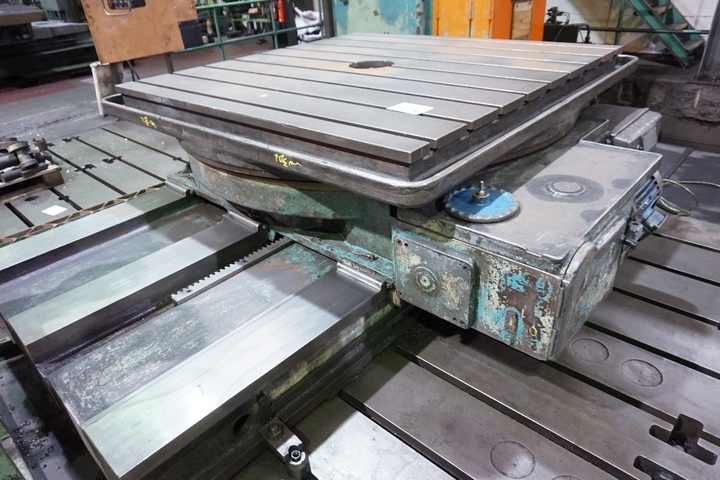 Type TDVMF 20-Ton Collet Powered Rotary Table