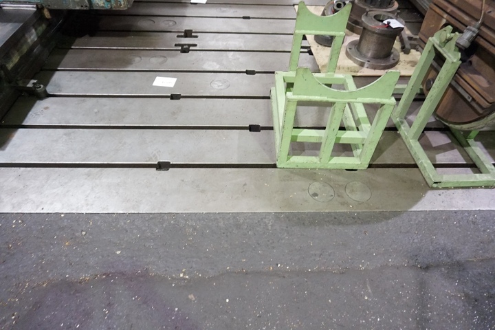 (4) T-Slotted Floor Plates