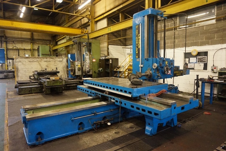 Giddings & Lewis Table Type Horizontal Borer