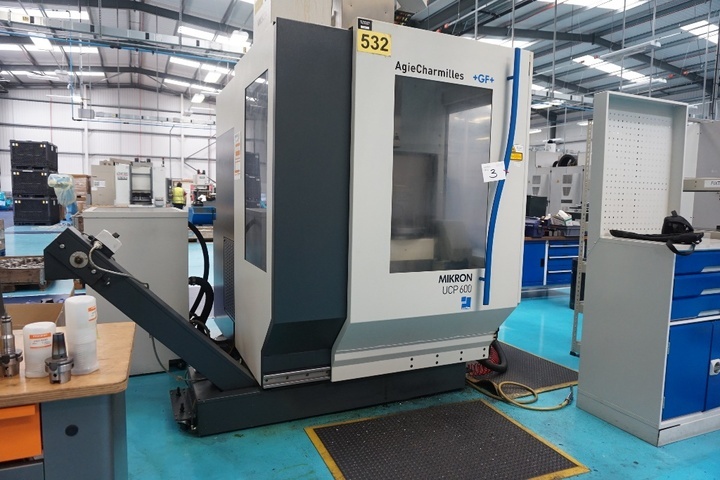 Mikron Type UCP 600 5-Axis Vertical Machining Centre