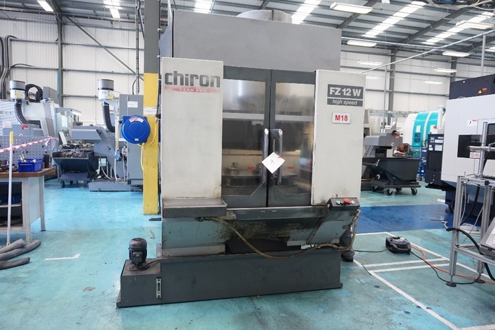 Chiron FZ12W Twin Pallet Vertical Vertical Machining Centre