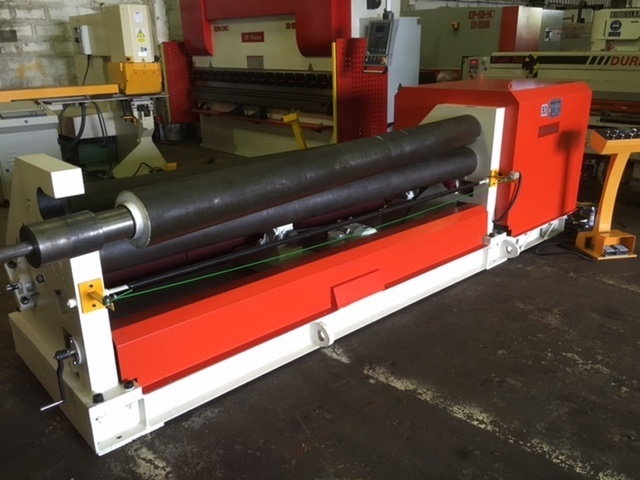 EP ASY 2500mm x 6mm Asymetric Initial Pinch PLate Bending Rolls