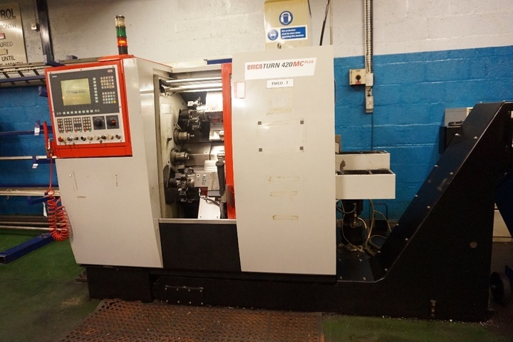 Emco Turn 420 MC Plus twin Spindle Sub Spindle CNC Lathe