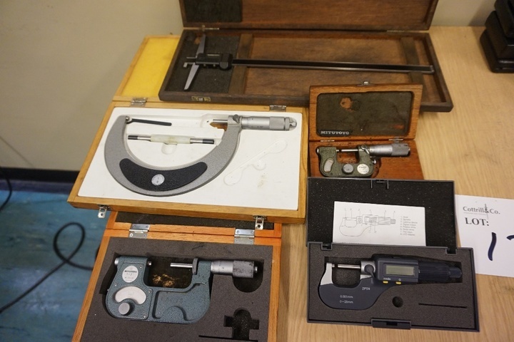 Qty Mitutoyo Micrometers