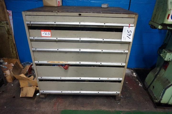 Free Standing 6-drawer Steel Parts Chest