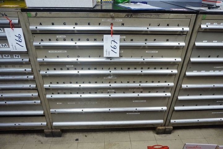 Steel 11 Drawer Tool Chest and Contents