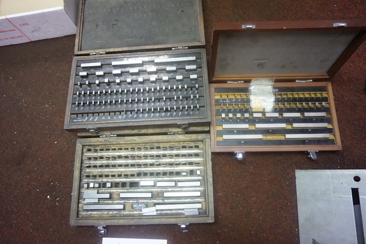 (3) Boxes of Slip Gauges
