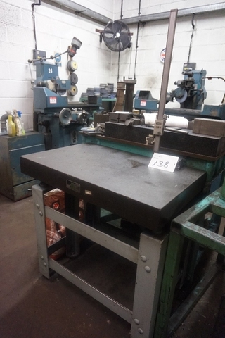 Granite Surface Table with Height Gauge