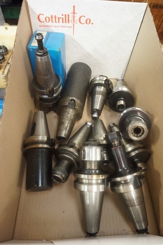 Qty of BT 40 Tooling