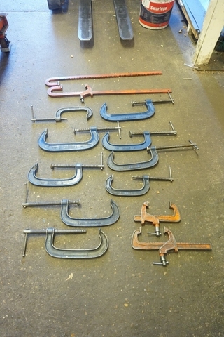 Qty of G Clamps