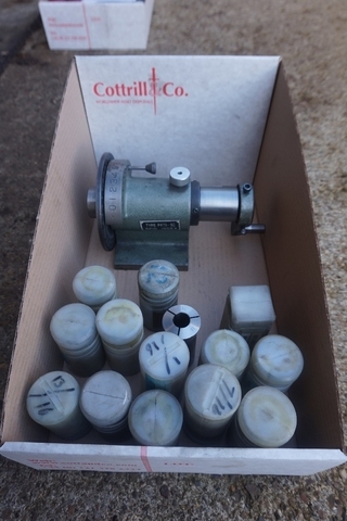 Spin Indexer Grinding Attachments with Collets