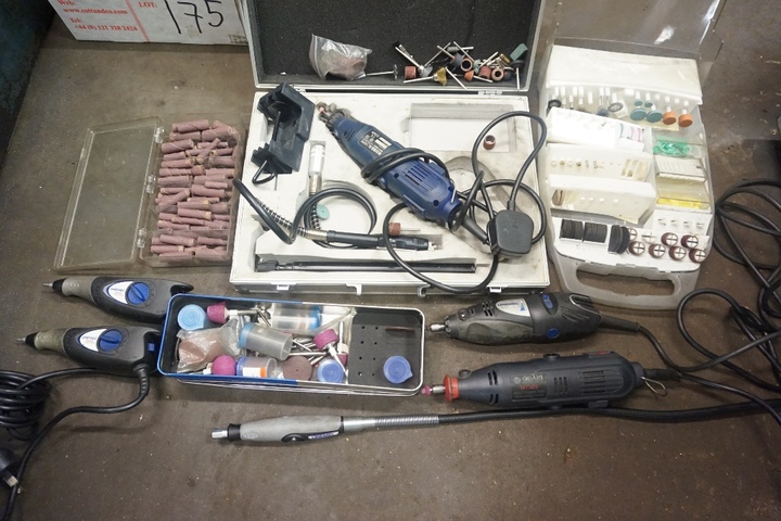 Qty Dremels & Accessories