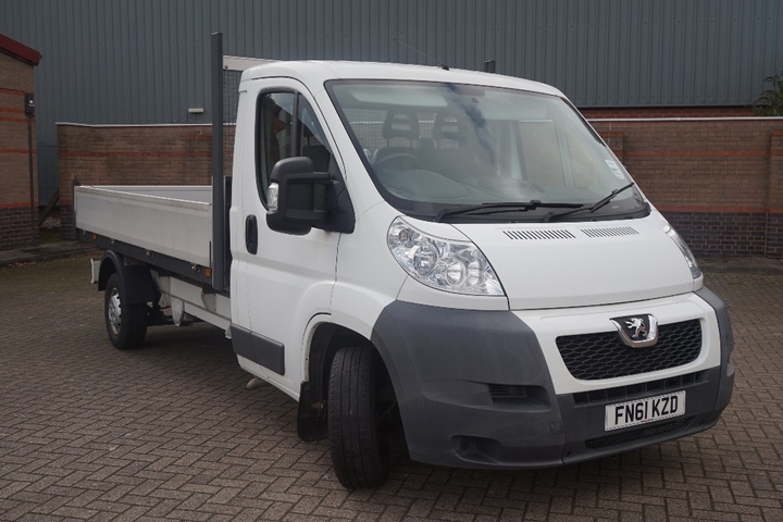 Peugeot Boxer L3 Dropside Pick Up Truck