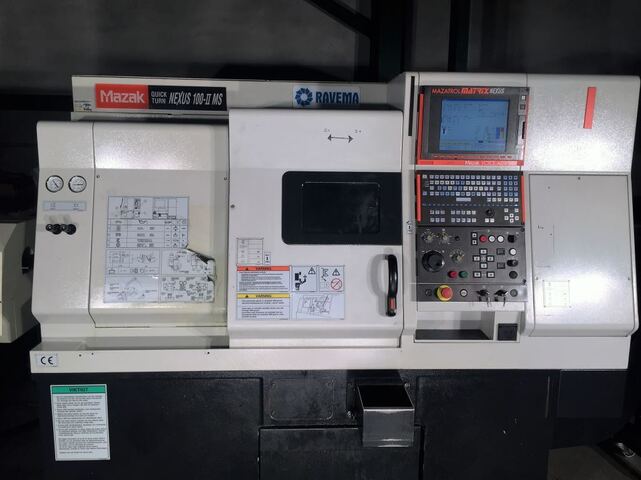 Mazak Quick Turn Nexus 100 II MS CNC Turning Centre