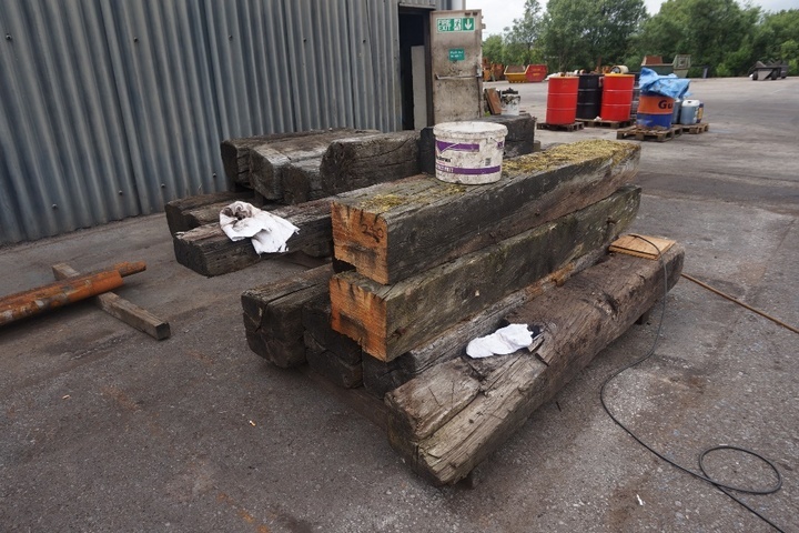 (2) Pallets of Beams