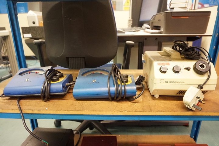 Pair Marposs E18 Analogue Deviation Measuring Units